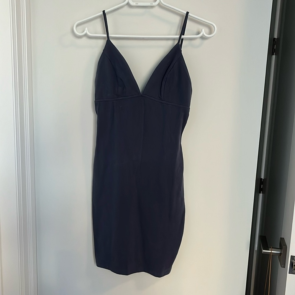 Dark Navy Cotton Dress